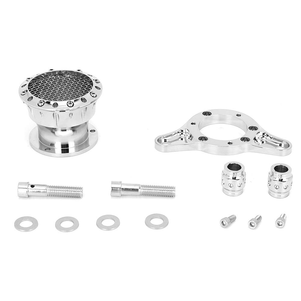 Zohisin Passend für mehrere 1200 und 883, z. B. Custom Anniversary Forty Eight Low Nightster Roadster Seventy Two Standard und XR1200 2004 2014 Motorradmodifikation CNC-Hupe (Plattiert) von Zohisin