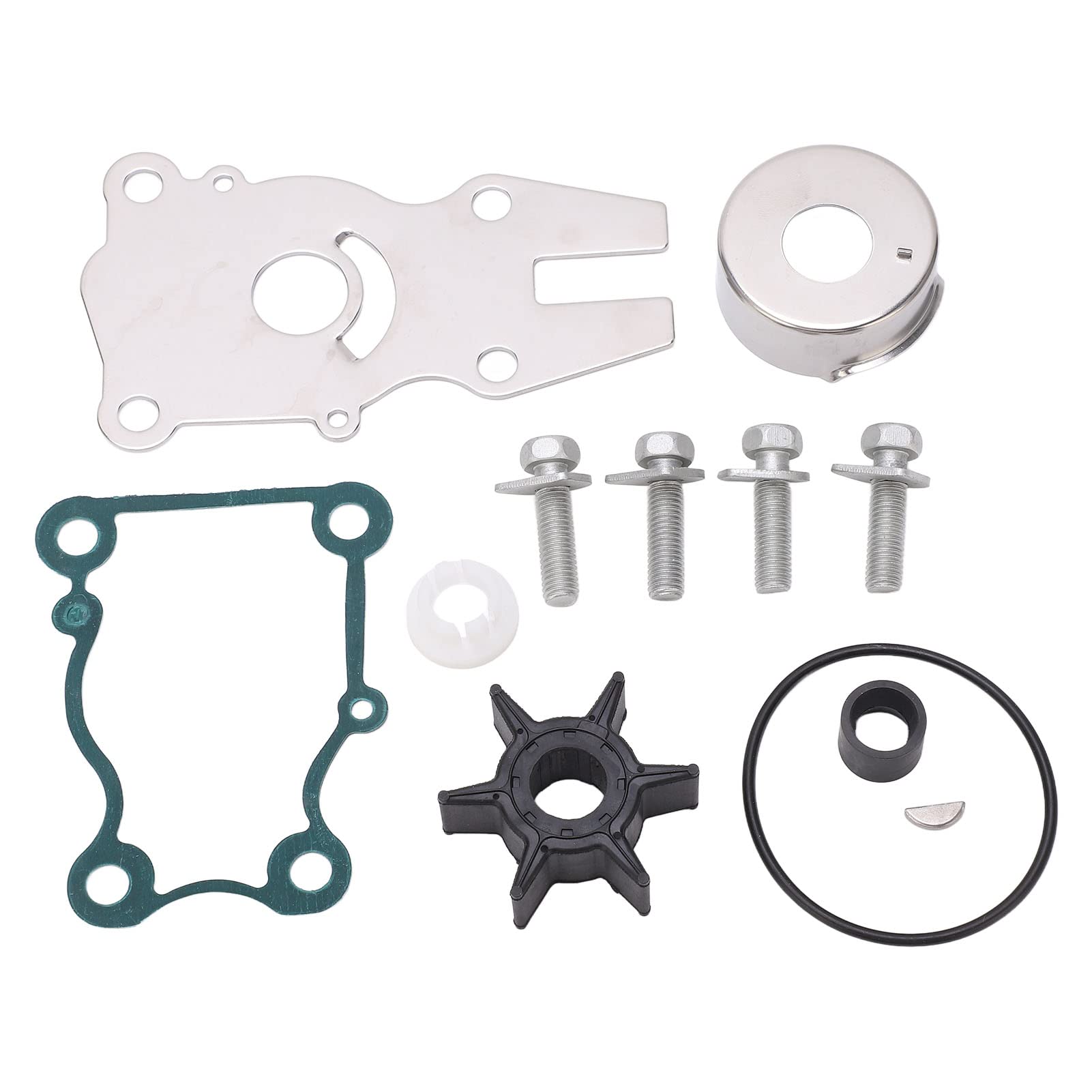 Zohisin Premium Wasserpumpe Reparatur Kit 6BG W0078 00 00 Außenborder -Laufrad -Set kompatibel mit F30LA F30Leha F40JEA F40Jeha F40LA F40Leha für eine effiziente Reparatur und Zohisin Premium Wasserpumpe Reparatur Kit 6BG W0078 00 00 Außenborder -Laufrad -Set kompatibel mit F30LA F30Leha F40JEA F40Jeha F40LA F40Leha für eine effiziente Reparatur und von Zohisin