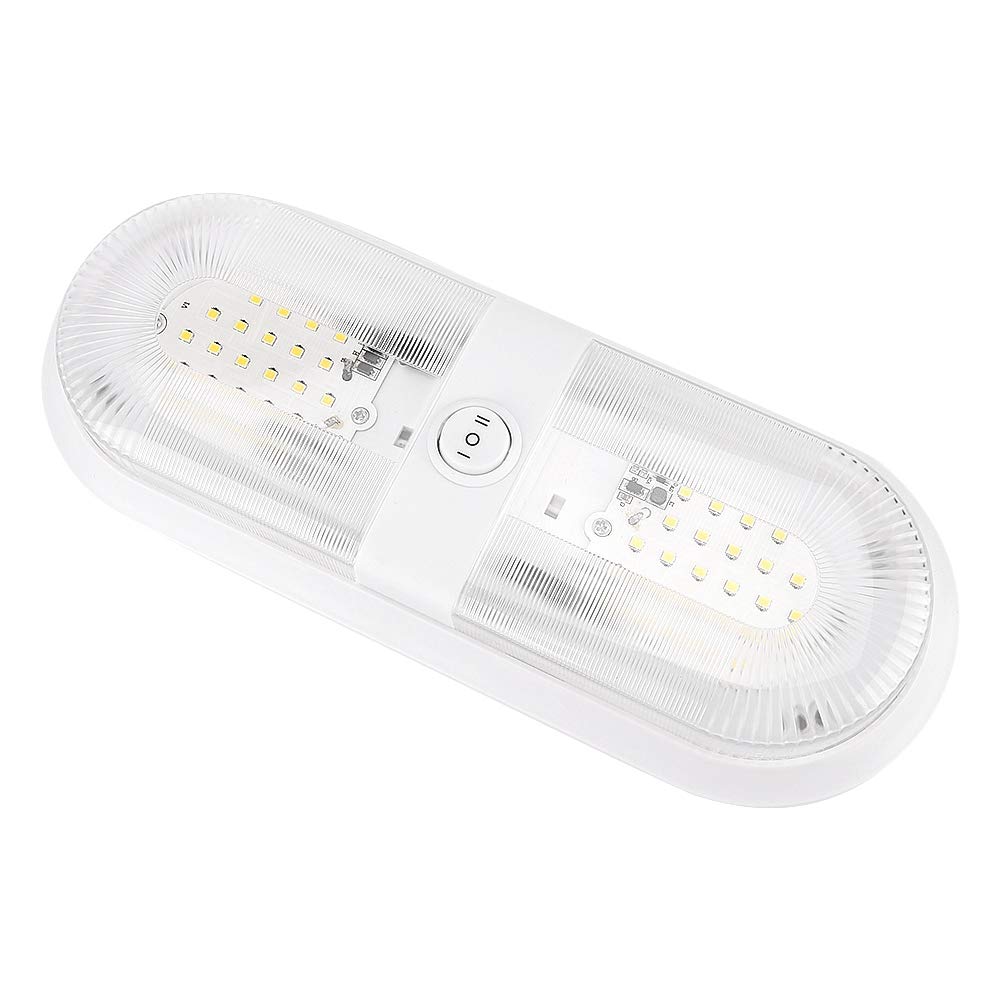 Zohisin RV-Deckenleuchte, LED-Leuchte, Doppelkuppel, 4500 K, ideal für Wohnwagen und Zuhause, bietet langlebige, stoß- und vibrationsfeste, superhelle LED-Glühbirnen, lange Zohisin RV-Deckenleuchte, LED-Leuchte, Doppelkuppel, 4500 K, ideal für Wohnwagen und Zuhause, bietet langlebige, stoß- und vibrationsfeste, superhelle LED-Glühbirnen, lange von Zohisin