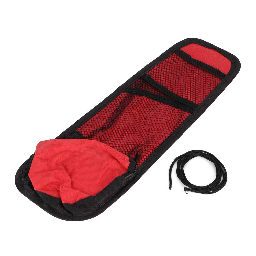 Zohisin Seitlicher Hängetaschenhalter für Autositze mit Mehreren Taschen. Multifunktions-Organizer für Kleinigkeiten. Aus hochwertigem Nylongewebe mit Sonnen- und Sonnenschutz. Exquisites (Red) von Zohisin