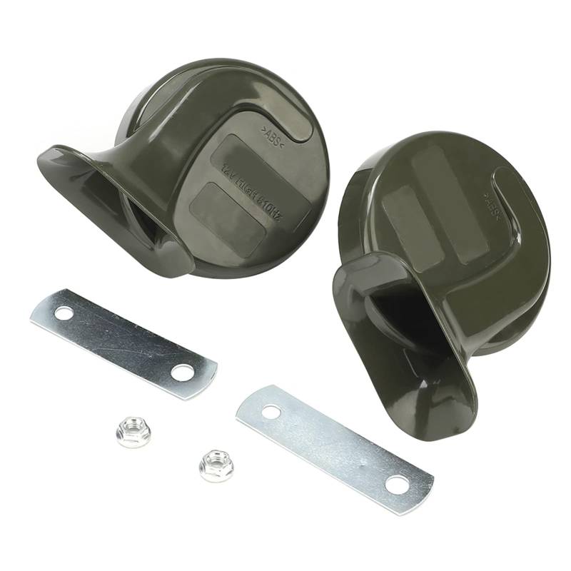Zohisin Universal 12V 115 dB Hochgespannter Schneckenhorn laut Autoauto -Lautsprecher Zubehör für alle 12 -V -Fahrzeugmodelle aus Qualitätsmaterial mit einfacher Installation von Zohisin