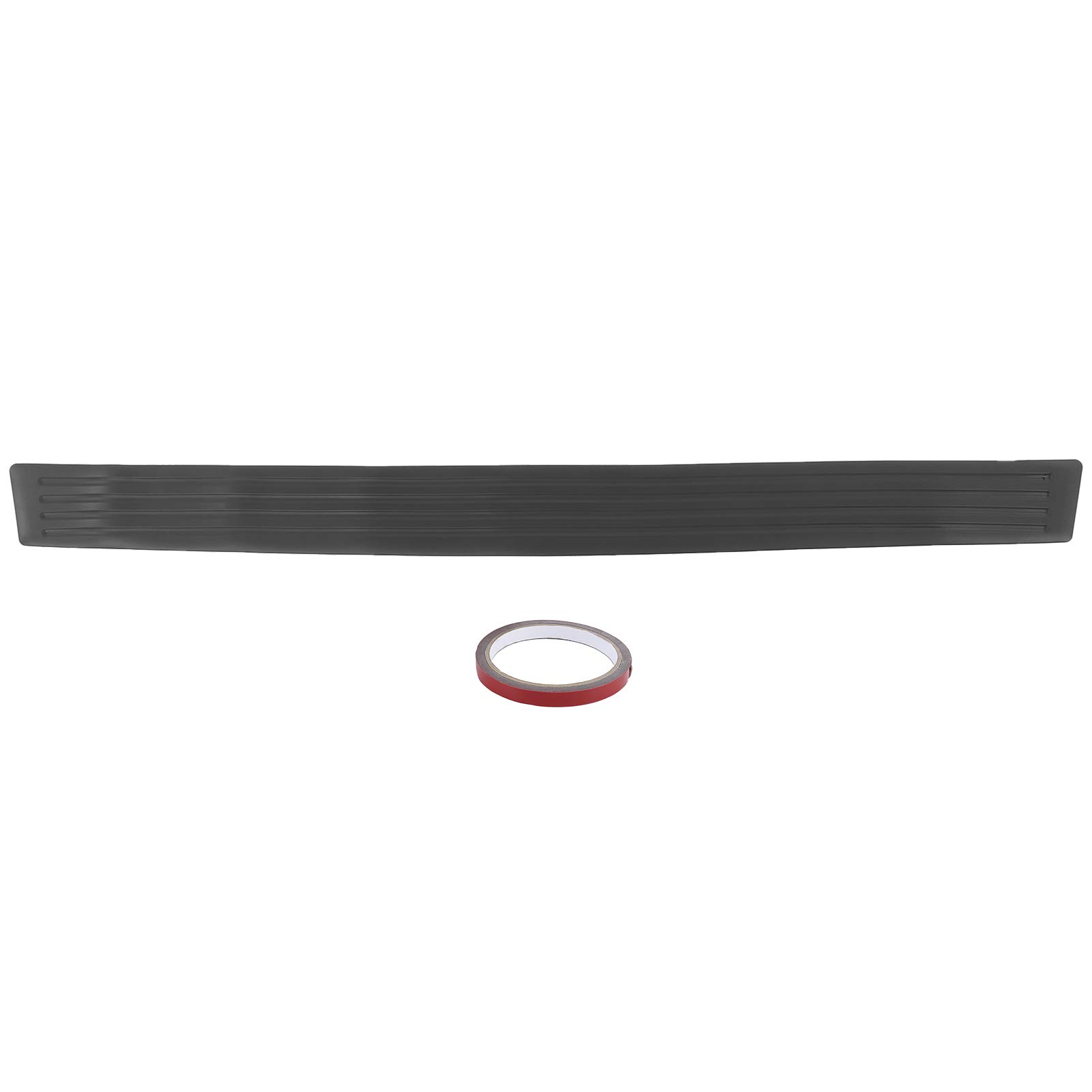 Zohisin Universal-Schutzleiste für die hintere Kofferraumstoßstange, aus hochwertigem PVC-Gummimaterial, verschleißfest, rutschfest, flexibel und langlebig, schwarz, 90 x 8 cm, (90 * 8cm) von Zohisin