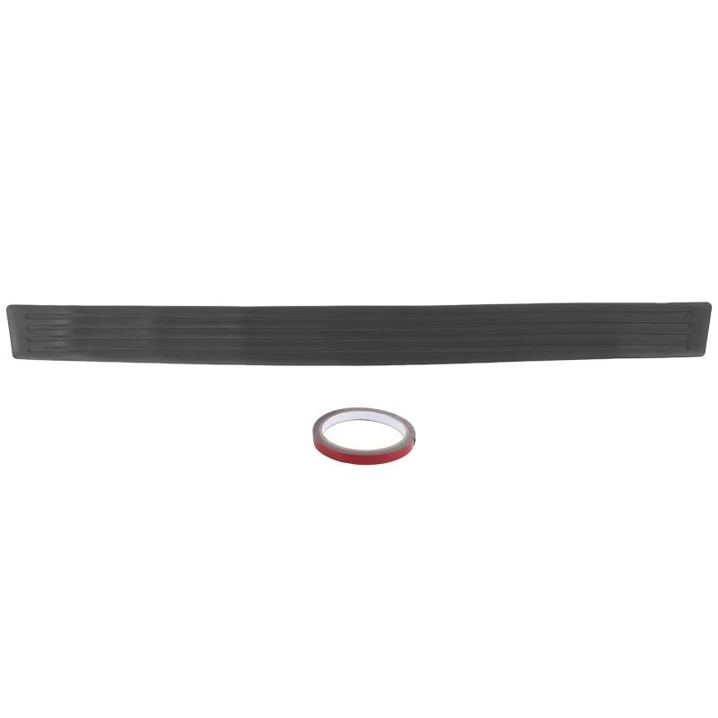 Zohisin Universal-Schutzleiste für die hintere Kofferraumstoßstange, aus hochwertigem PVC-Gummimaterial, verschleißfest, rutschfest, flexibel und langlebig, schwarz, 90 x 8 cm, (90 * 8cm) von Zohisin