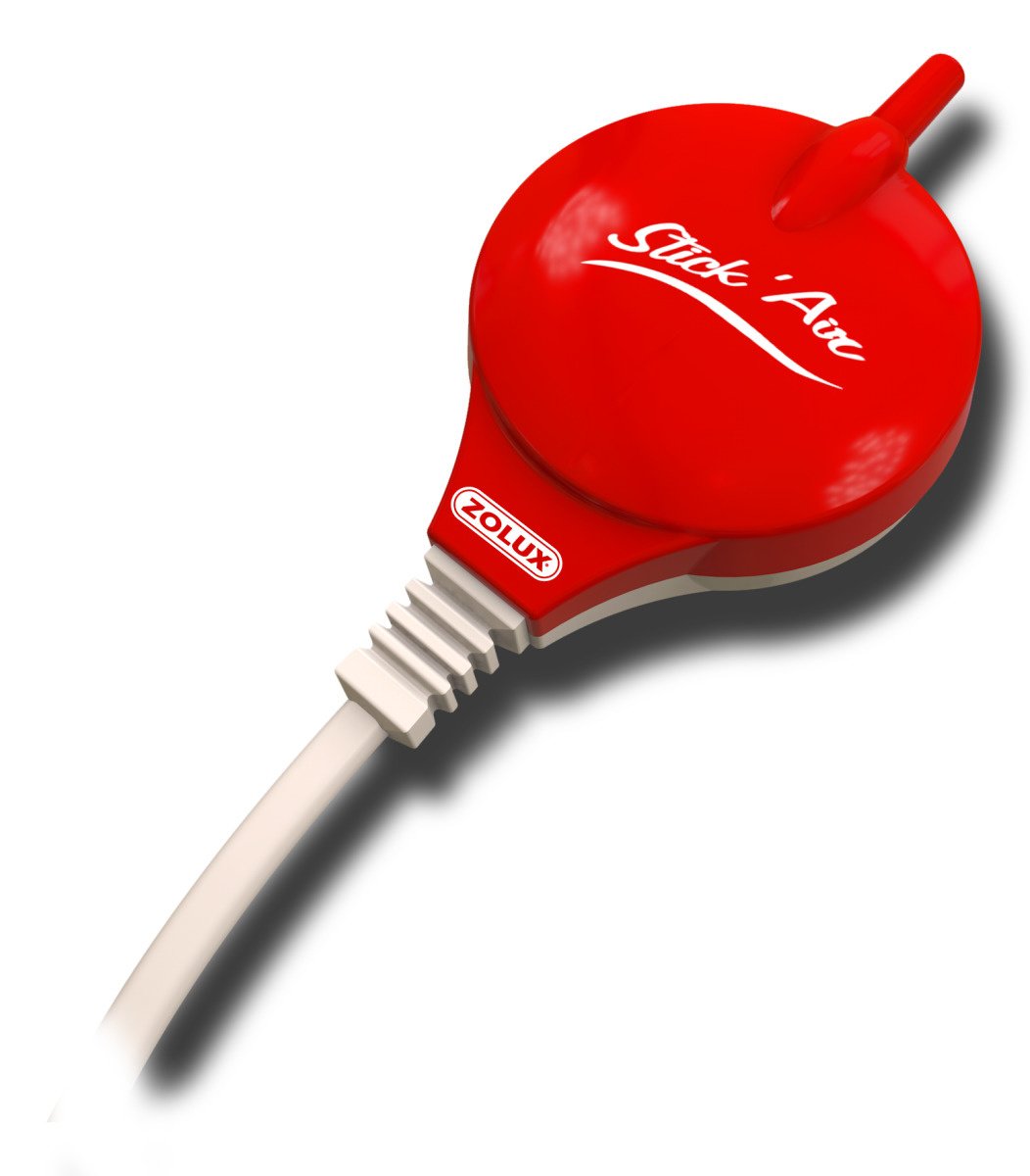 Luftpumpe stickair NANOLIFE rot für kleine Aquarien (Max 50 L) von Zolux
