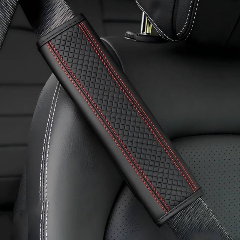 Auto Gurtpolster für Mercedes Benz GLB X247 I 2019-2023 2024, Auto-Sicherheitsgurtschutz Auto Sicherheitsgurt Schulterpolster sicherheitsgurt polster 2 Stück(B) von Zolytrax