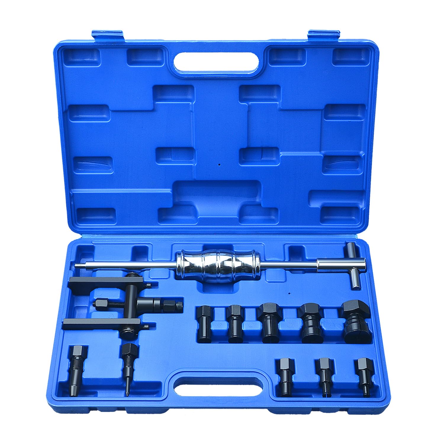 Zoomtools 12-TLG 8-25mm Blind Kugellager Abzieher Kit Radlager Abzieher Set, Schiebehammer Innenbausatz Zoomtools 12-TLG 8-25mm Blind Kugellager Abzieher Kit Radlager Abzieher Set, Schiebehammer Innenbausatz von Zoomtools