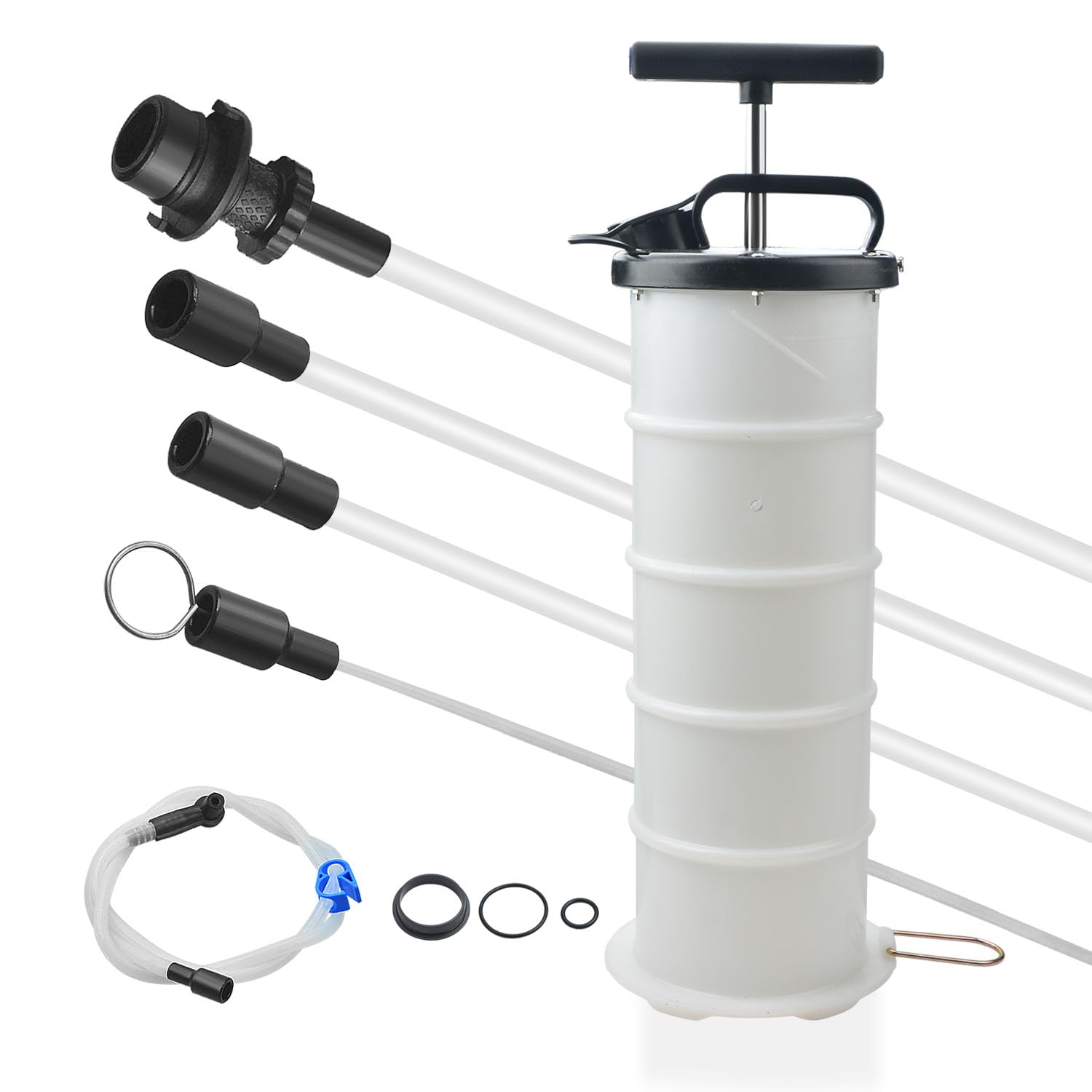 Zoomtools 6.5L Vakuum Manuell/Pneumatisch Ölabsauggerät Ölwechselpumpe Absaugpumpe Flüssigkeitsabsaugpumpe mit 5 Schläuchen Zoomtools 6.5L Vakuum Manuell/Pneumatisch Ölabsauggerät Ölwechselpumpe Absaugpumpe Flüssigkeitsabsaugpumpe mit 5 Schläuchen von Zoomtools