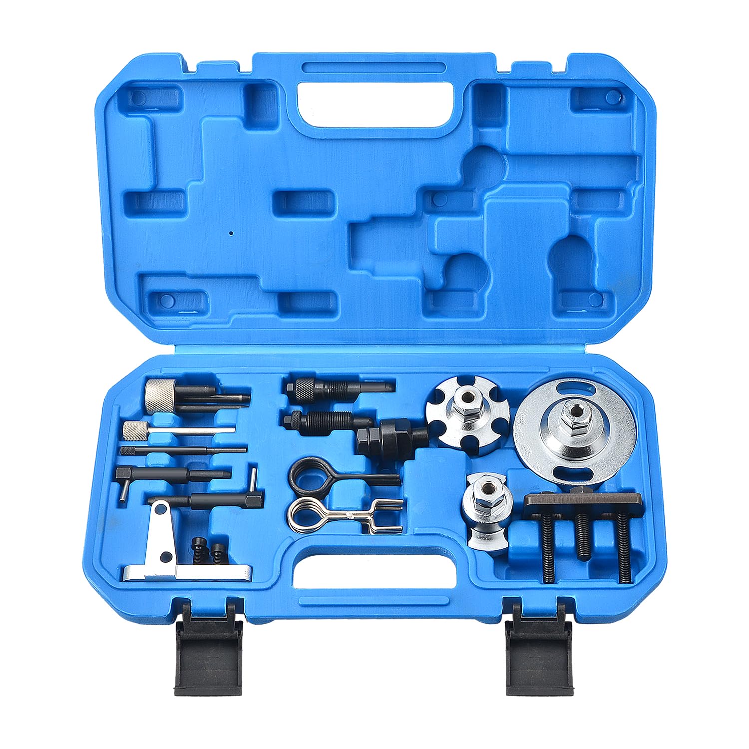 Zoomtools Motor-Einstellwerkzeug-Satz, Zahnriemen Steuerkette Werkzeug, Nockenwellen-Arretierwerkzeug, kompatibel mit VW Audi A6L 2.7, Q7 3.0 TDi, 4.0 4.2 Tdi V8 Zoomtools Motor-Einstellwerkzeug-Satz, Zahnriemen Steuerkette Werkzeug, Nockenwellen-Arretierwerkzeug, kompatibel mit VW Audi A6L 2.7, Q7 3.0 TDi, 4.0 4.2 Tdi V8 von Zoomtools