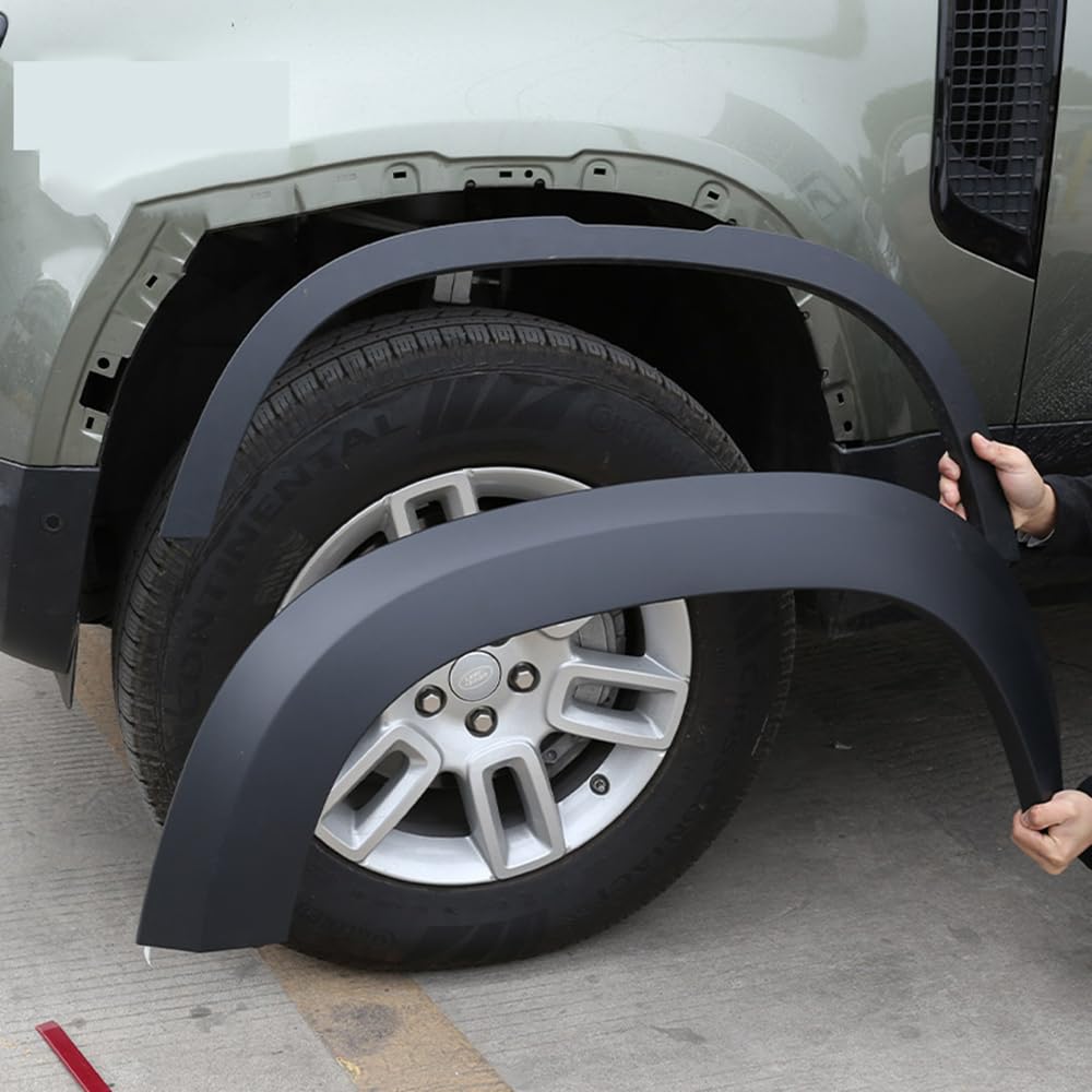 Für Land Rover Defender 90 110 2020-2023 Auto Auto Fender Flares Bogen Rad Augenbraue Auto Kotflügel Lippe Body Kit Augenbrauenschutz Abdeckung,for 90-A Für Land Rover Defender 90 110 2020-2023 Auto Auto Fender Flares Bogen Rad Augenbraue Auto Kotflügel Lippe Body Kit Augenbrauenschutz Abdeckung,for 90-A von ZoylLa