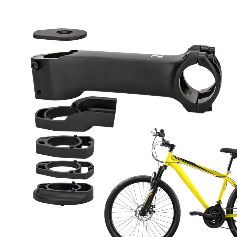Zuasdvnk Fahrrad Vorbauten,Aluminium-Lenkvorbau Höhenverstellbar - 7 Grad Verstellbar, & Rennrad Komponente für Upgrade und Wartung von Zuasdvnk