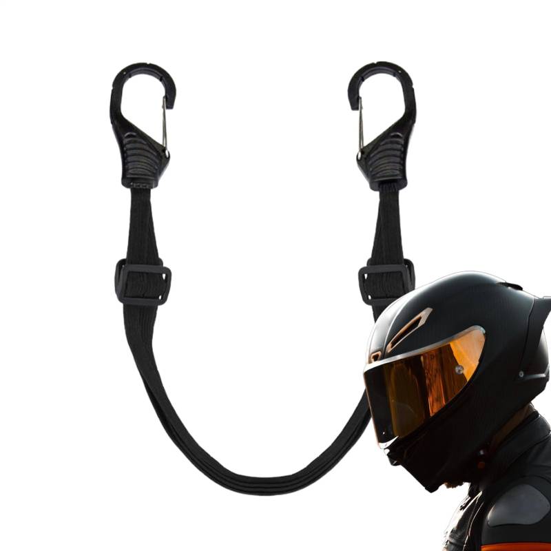 Zuasdvnk Motorradgurte für Fracht – Helmseil, verstellbarer Sicherheitsgurt für Motorradtasche, Helm, Rucksack, Gepäck, Fahrräder von Zuasdvnk