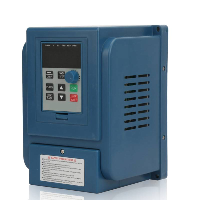 Frequenzumrichter,Wechselstrom VFD Antrieb VFD Inverter Vektorregelung Computerized Numerical Control VFD Drehzahlregler Universal Frequenzumrichter für 3-phasige,2,2kW,AC380V,6A von Zunate