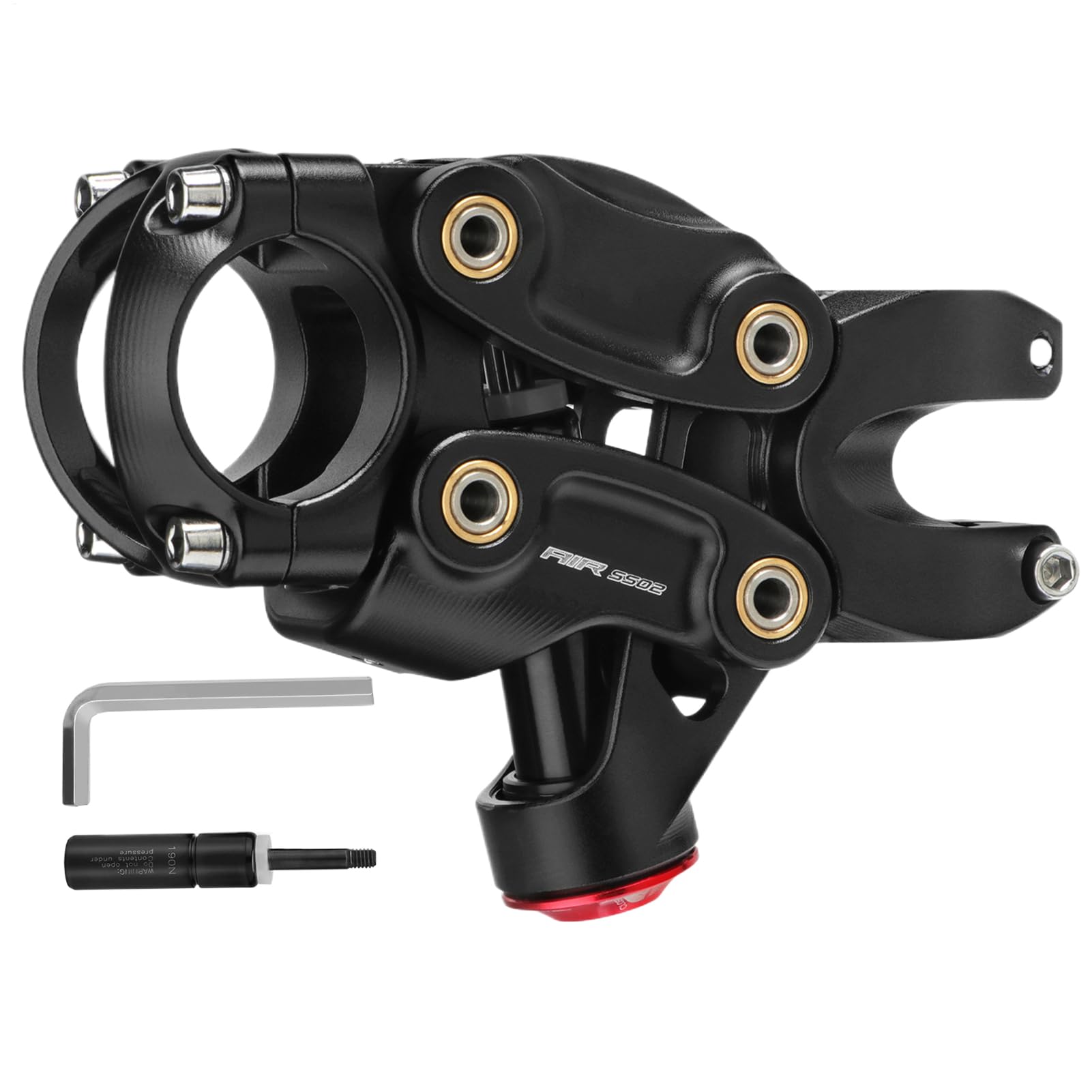 Federungsstiel für Fahrräder - Bike -Suspensions -Stamm -Upgrade, Schockabsorbing -Lenker -Stamm | Schotterbike Stamm Roadbike -Federung Lenker, Griff Puffer für Road Riding Friends Famili Federungsstiel für Fahrräder - Bike -Suspensions -Stamm -Upgrade, Schockabsorbing -Lenker -Stamm | Schotterbike Stamm Roadbike -Federung Lenker, Griff Puffer für Road Riding Friends Famili von Zunetsutock