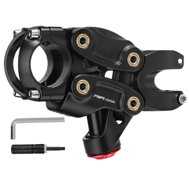 Federungsstiel für Fahrräder - Bike -Suspensions -Stamm -Upgrade, Schockabsorbing -Lenker -Stamm | Schotterbike Stamm Roadbike -Federung Lenker, Griff Puffer für Road Riding Friends Famili von Zunetsutock