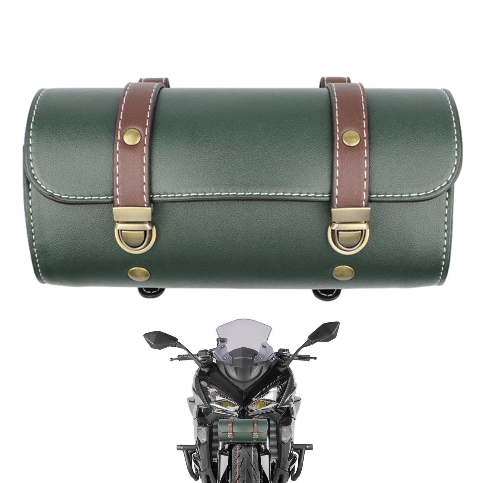 Zunetsutock Fahrradmotorrad -Lenkerbeutel - Fahrradpackungsbeutelbeutel, Radsportbeutel mit Radfahren | Mountain Front Bag Road Lenker Organizer, unbefestigte -Bikbeutel PU -Leder -Motorradbrötchen Zunetsutock Fahrradmotorrad -Lenkerbeutel - Fahrradpackungsbeutelbeutel, Radsportbeutel mit Radfahren | Mountain Front Bag Road Lenker Organizer, unbefestigte -Bikbeutel PU -Leder -Motorradbrötchen von Zunetsutock