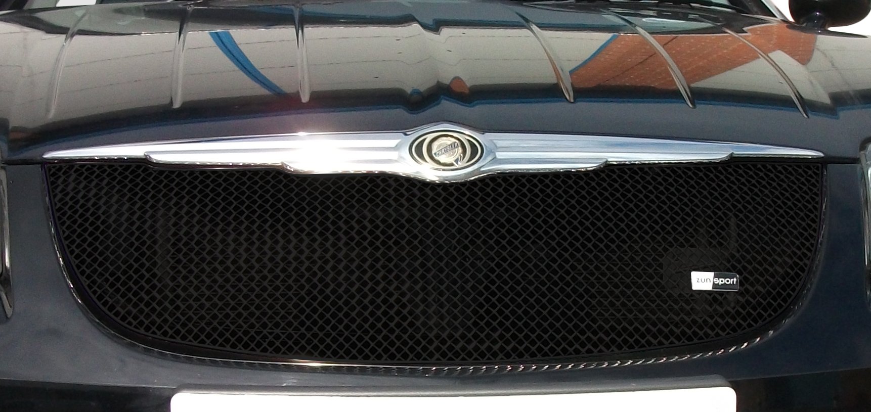 Zunsport Kompatibel mit Chrysler Crossfire – oberer Grill, schwarz (2004 bis 2008) von Zunsport