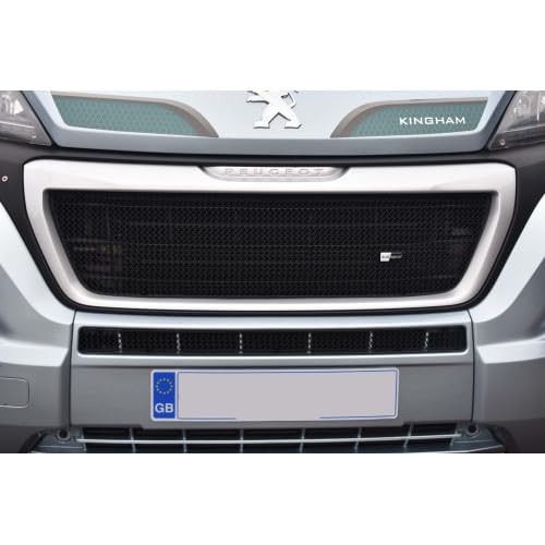 Zunsport Kompatibel mit Peugeot Boxer 3rd Gen Facelift - Vorderer Grillsatz - Schwarz (2014 -) von Zunsport