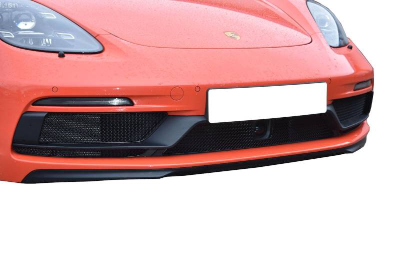 Zunsport Kompatibel mit Porsche 718 Boxster/Cayman GTS (ACC) - Vorderer Grillsatz - Schwarz (2018 -) von Zunsport