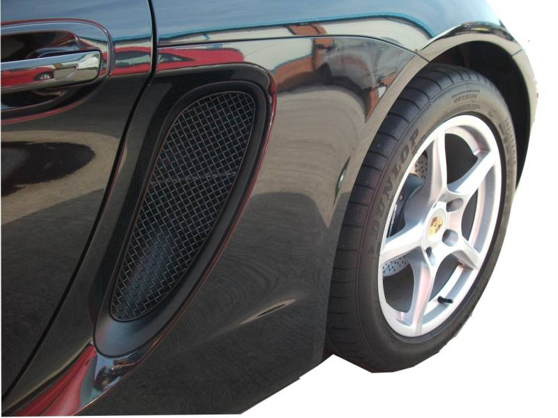 Zunsport Kompatibel mit Porsche Cayman/Boxster 981 (All) – Grillsatz Seitenöffnungen, schwarz (2012 bis 2016) von Zunsport