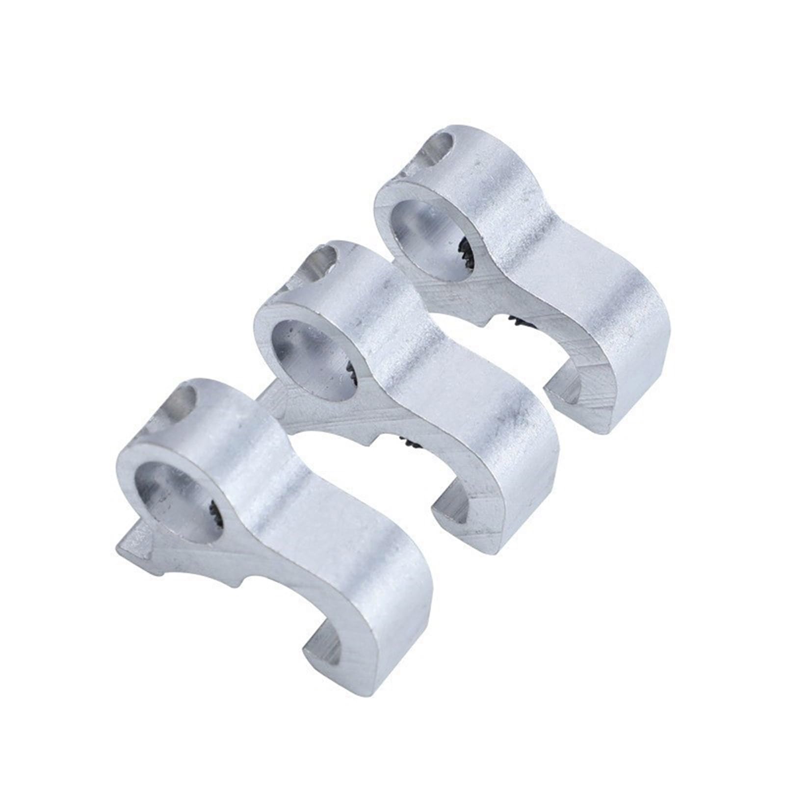 Sicherungsvorrichtung, Aluminium, 8 mm Öffnungen, Upgrades für Miniatur-Unterbrechungen und elektrische Isolatoren, 3 Stück Sicherungsvorrichtung, Aluminium, 8 mm Öffnungen, Upgrades für Miniatur-Unterbrechungen und elektrische Isolatoren, 3 Stück von ZwaitL
