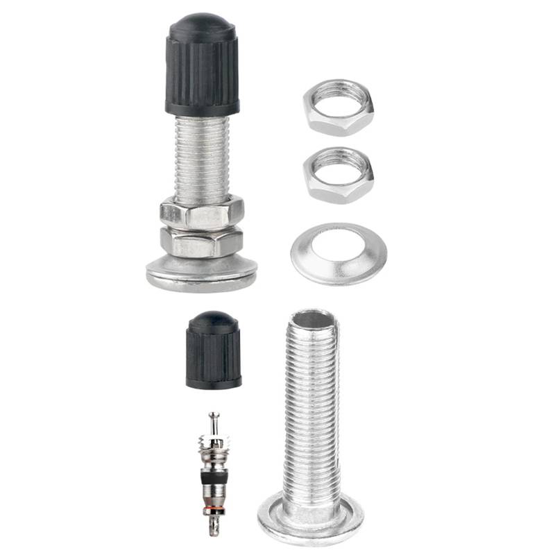 Universals Fahrradventile Adapter-Set, Aluminiumlegierung, Fahrrad-Ventile, Adapter für einfache Wartung und Reparaturen von ZwaitL