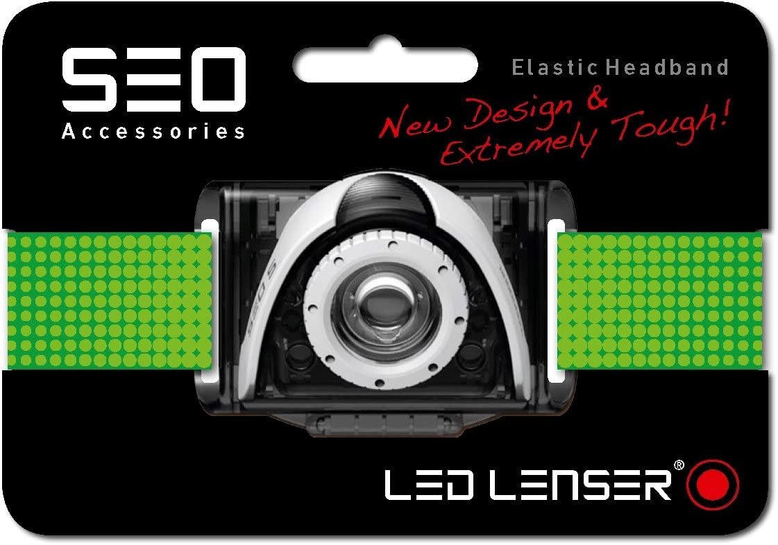 LED Lenser SEO Elastic Headband, Grün von Ledlenser