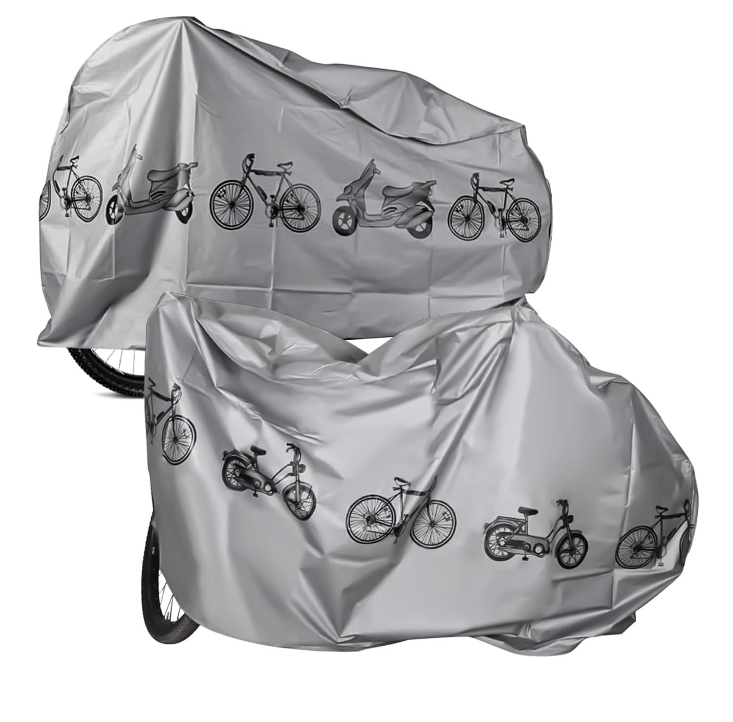 2 Stück Fahrradgarage Fahrrad Schutzhülle, Fahrradabdeckung Wasserdicht, Fahrrad Regenschutz, Fahrradschutzhülle, Fahrradhaube Abdeckung Schutzhaube für Fahrradplane Anti-Staub Regen UV Schutz 2 Stück Fahrradgarage Fahrrad Schutzhülle, Fahrradabdeckung Wasserdicht, Fahrrad Regenschutz, Fahrradschutzhülle, Fahrradhaube Abdeckung Schutzhaube für Fahrradplane Anti-Staub Regen UV Schutz von Zxglxinyao