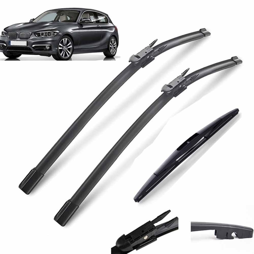 Auto Scheibenwischer für BMW 1er F20 F21 2011–2019,Vorne + Hinten Wischer Klingen,Wischblatt Wischerblätter,hervorragende Sicht auf der Straße Auto Scheibenwischer für BMW 1er F20 F21 2011–2019,Vorne + Hinten Wischer Klingen,Wischblatt Wischerblätter,hervorragende Sicht auf der Straße von Zylltsy