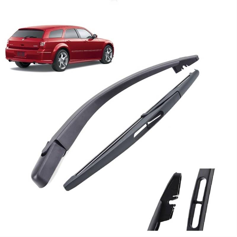 Auto Scheibenwischer für Dodge Magnum 2005–2008,Vorne + Hinten Wischer Klingen,Wischblatt Wischerblätter,hervorragende Sicht auf der Straße von Zylltsy