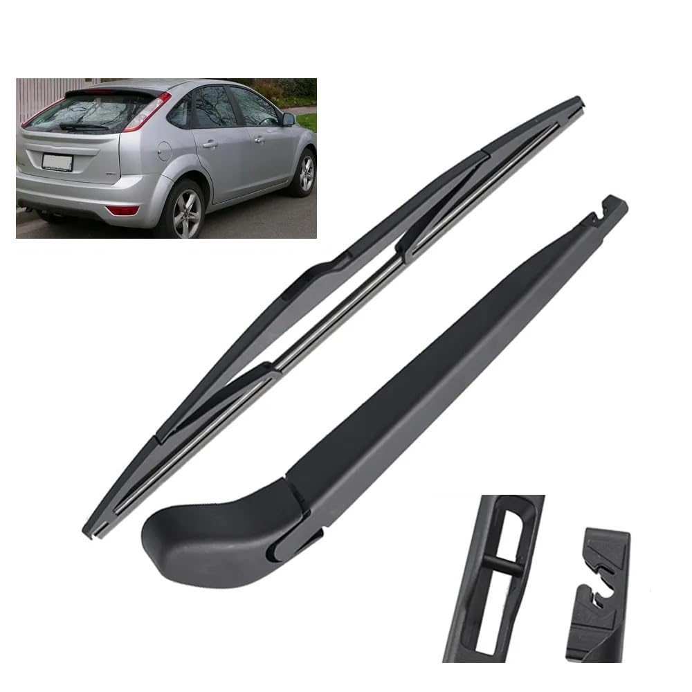 Auto Scheibenwischer für Ford Focus 2 Schrägheck 2004–2011,Vorne + Hinten Wischer Klingen,Wischblatt Wischerblätter,hervorragende Sicht auf der Straße Auto Scheibenwischer für Ford Focus 2 Schrägheck 2004–2011,Vorne + Hinten Wischer Klingen,Wischblatt Wischerblätter,hervorragende Sicht auf der Straße von Zylltsy