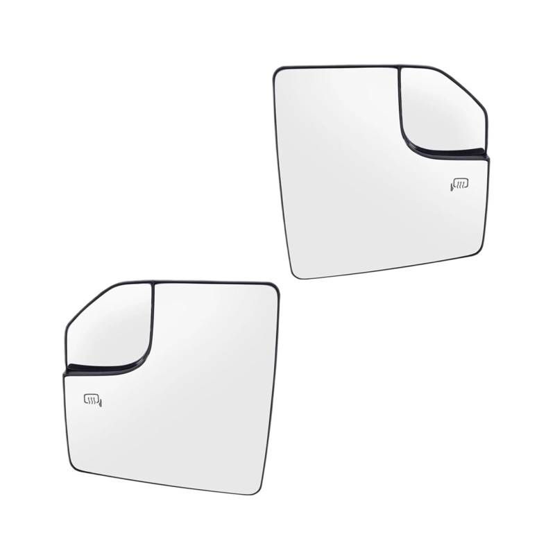 für Ford F-150 2015 2016 2017 2018 2019 2020 Linke rechte Seite Rückspiegelheizung Glas beheizte Spiegellinse,Auto Spiegelglas,C-1 pair von ZzYyyJie