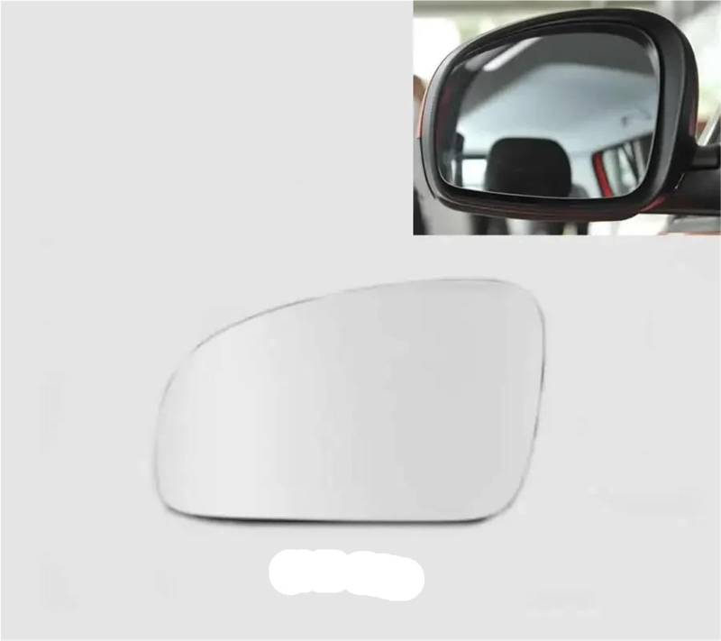 für Skoda Fabia 2008-2014 Linke rechte Seite Rückspiegelheizung Glas beheizte Spiegellinse,Auto Spiegelglas,C-1 pair von ZzYyyJie