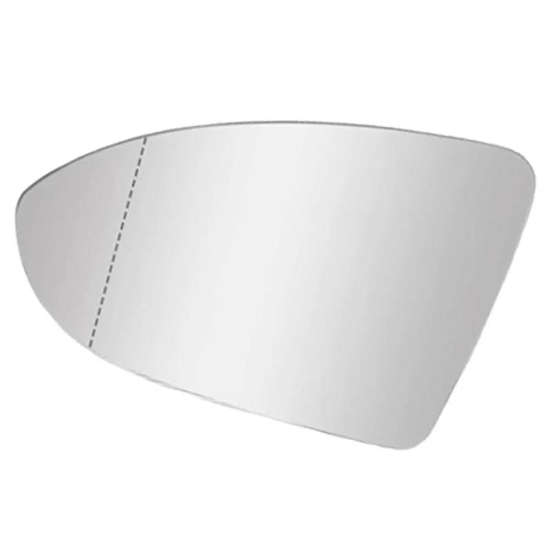 für VW Golf MK7 2015-2021 Linke rechte Seite Rückspiegelheizung Glas beheizte Spiegellinse,Auto Spiegelglas,A- Left von ZzYyyJie
