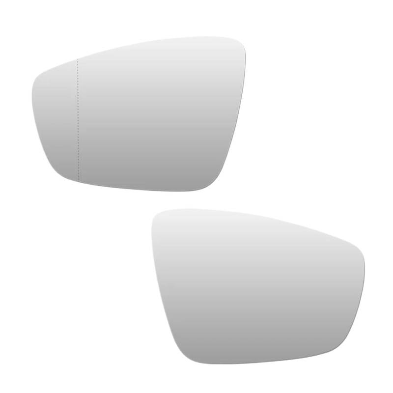 für VW Polo 2010 2011 2012 2013 2014 2015 2016 2017 Linke rechte Seite Rückspiegelheizung Glas beheizte Spiegellinse,Auto Spiegelglas,C-1 pair von ZzYyyJie