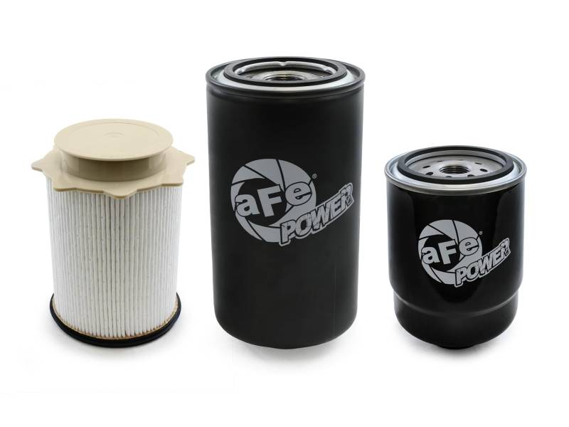 aFe POWER Proguard 6,7 l Cummins Flüssigkeitsfilter-Servicepaket 13–18 | inkl. Kraftstoff-/Öl-/Wasserabscheider von aFe Power