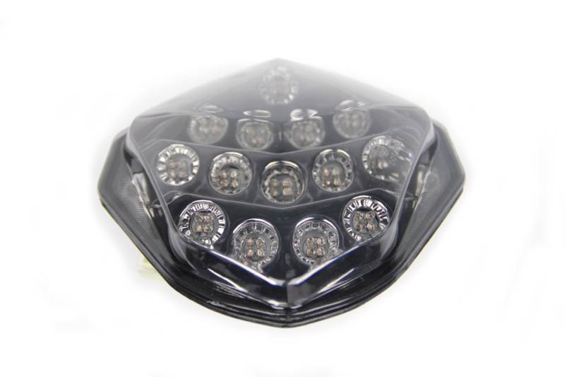aVDB-moto LED-Bremslicht mit integriertem Blinker kompatibel mit Suzuki GSXR1000, K3, K4 2003/2004 (Getönt) von aVDB