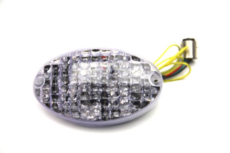 LED-Bremslicht mit integrierten Blinker für Buell XB9 XB12 (Klar) von aVDB