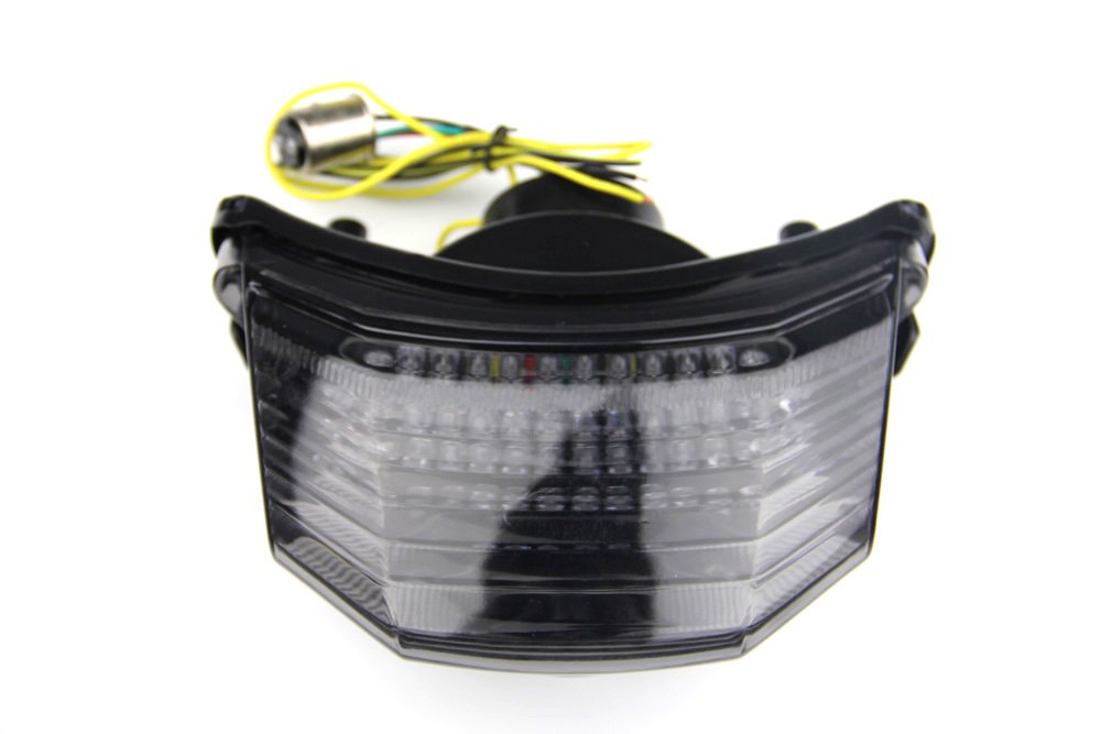 avdb-moto LED-Bremslicht mit integrierten Blinker kompatibel mit Yamaha FZ6 2004/2014 (Getönt) von aVDB
