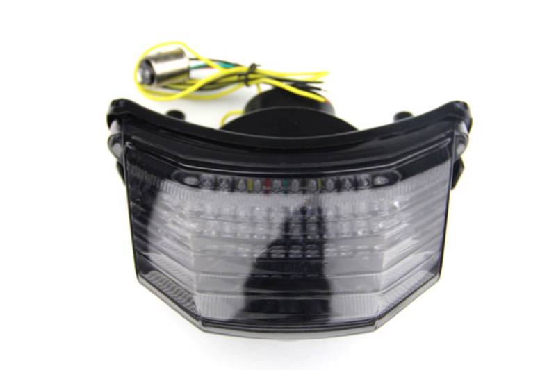 avdb-moto LED-Bremslicht mit integrierten Blinker kompatibel mit Yamaha FZ6 2004/2014 (Getönt) von aVDB