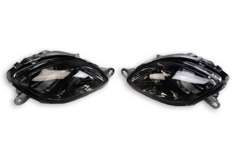 avdb-moto Paar Vorne Blinker Vordere kompatibel mit SUZUKI HAYABUSA 1300 GSX-R WVA1 1999-2007 (Schwarz Getönt) von aVDB