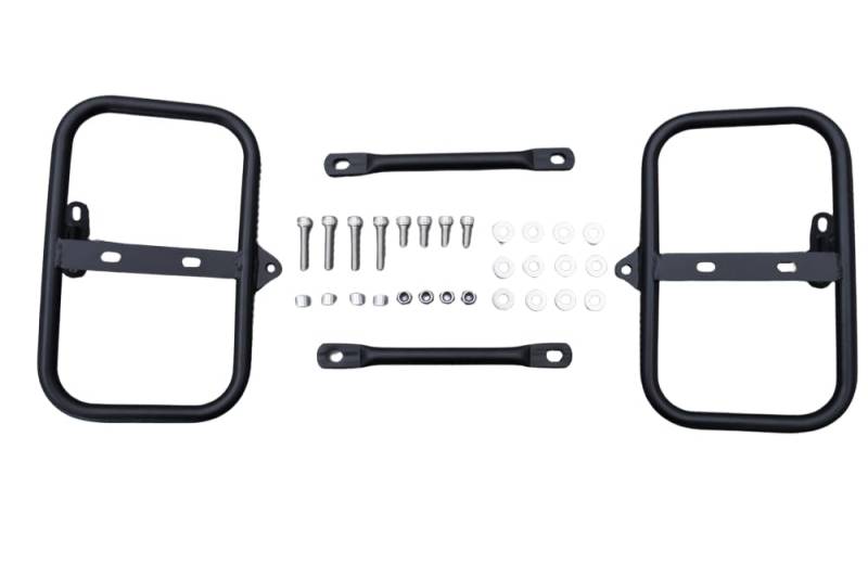 avdb-Moto Seitenkofferträger/Gepäckhalterung/Gepäckträger kompatibel mit ROYAL Enfield Himalayan 400/410 2018-2024, Scram 411 2022-2024 (Stahl) von aVDB