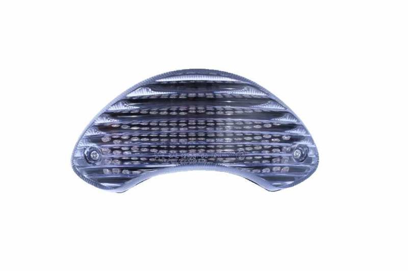 aVDB-moto LED Bremslicht/Rücklicht kompatibel mit SUZUKI SV 650 S SV650S 1999-02 Plug & Play mit integrierten Blinkern (Klar) von aVDB