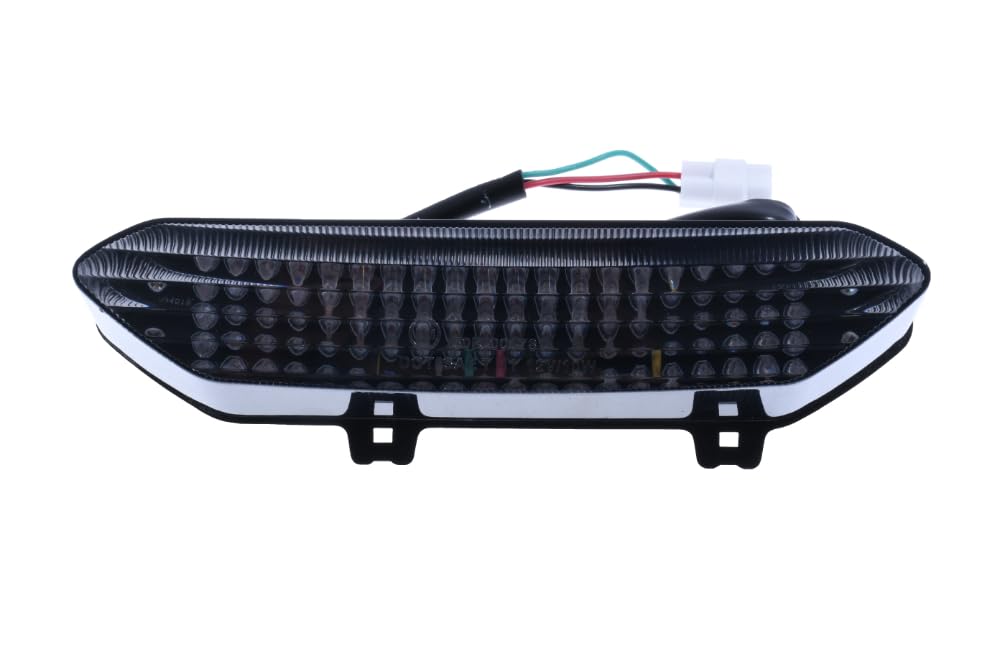 aVDB-moto LED Bremslicht/Rücklicht kompatibel mit YAMAHA YZF R1 RN09 2002-2003 Plug & Play mit integrierten Blinkern (Getönt) von aVDB