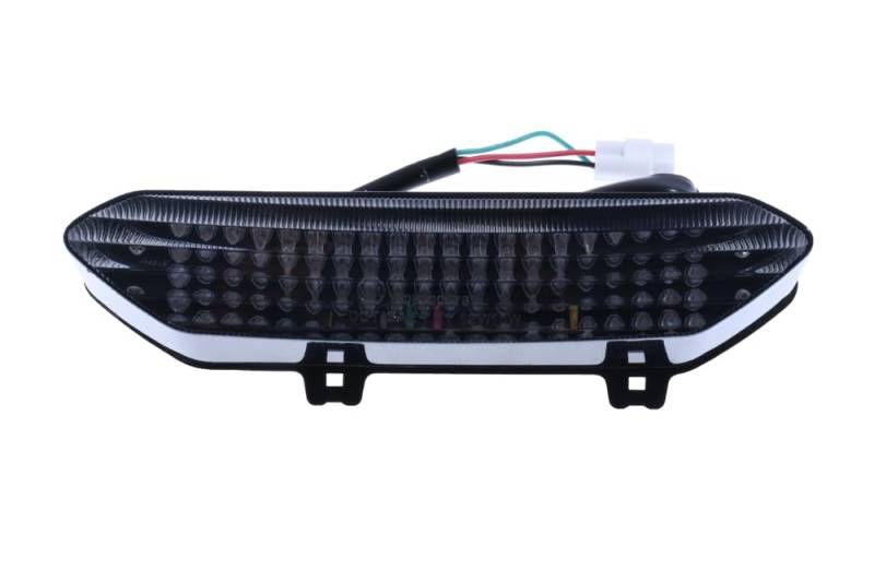 aVDB-moto LED Bremslicht/Rücklicht kompatibel mit YAMAHA YZF R1 RN09 2002-2003 Plug & Play mit integrierten Blinkern (Getönt) von aVDB