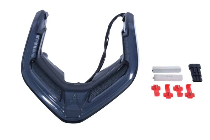 aVDB-moto LED Bremslicht kompatibel mit DUCATI PANIGALE V4, S, SP, R 2018-2021, PANIGALE V2 1H 2020-2024, PANIGALE V4, S, R, SP2 2022-2024 + integriertem blinker (Getönt) von aVDB