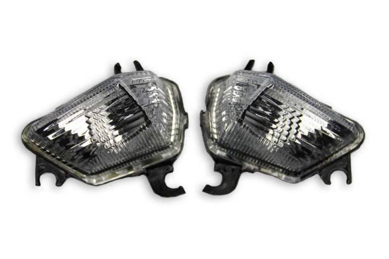 avdb-moto Paar Vorne Blinker Vordere kompatibel mit KAWASAKI Z 1000 SX Z1000SX ZXT00G 2011-2013, Z 1000 SX Z1000SX ZXT00L 2014-2016 (Klar) von aVDB