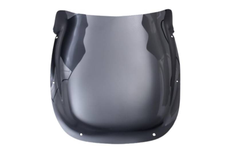 avdb-Moto Windschild/Windschutzscheibe kompatibel mit Ducati ST2 944 1997-2003, ST4 916 996 1999-2003, ST4S / ST4 996 S 2001-2003 Polycarbonat (Schwarz) von aVDB