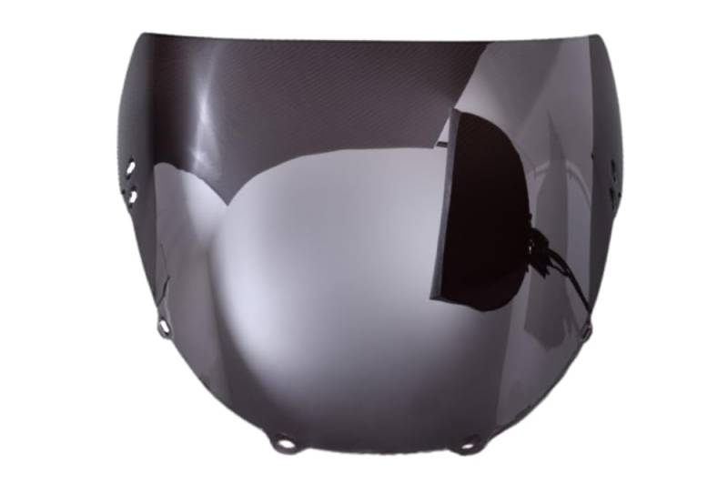 avdb-Moto Windschild/Windschutzscheibe kompatibel mit Honda CBR 250RR 1990-1999 Polycarbonat (Schwarz) von aVDB