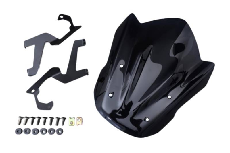 avdb-Moto Windschild/Windschutzscheibe kompatibel mit Suzuki GSX-S 125 WDL0 2017-2024 Polycarbonat (Getönt) von aVDB