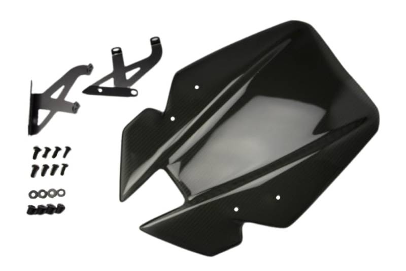 avdb-Moto Windschild/Windschutzscheibe kompatibel mit Yamaha MT09 / FZ09-SP RN43 2017-2020 Polycarbonat von aVDB